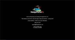 Desktop Screenshot of designfactore.com